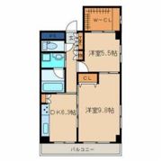 ザ・テレス下馬の間取り画像