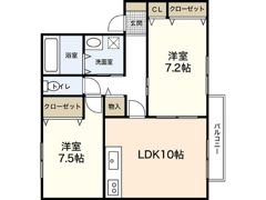 サンコート長束の間取り画像