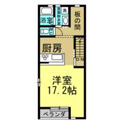 ボンジュール桃山の間取り画像