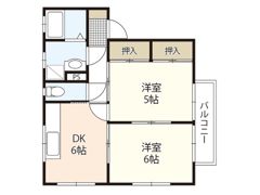 ホームオアシス船越の間取り画像