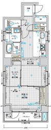 アスブルーム奥浅草の間取り画像