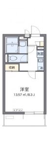 クレイノオールミエール天神の間取り画像