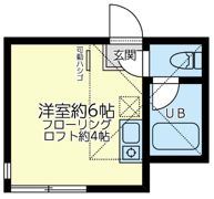 ユナイトK’s中野島の間取り画像