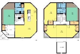 鹿放ケ丘戸建の間取り画像