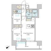 Brillia ist 大井町の間取り画像