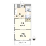 さくらコーポの間取り画像