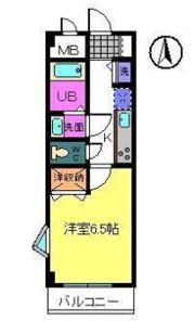 エスパシオ・アローネ鶴見の間取り画像