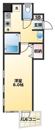 キャトルセゾン2の間取り画像