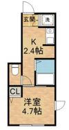 シバリーヒルズの間取り画像