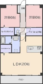 アルファスマート野田の間取り画像