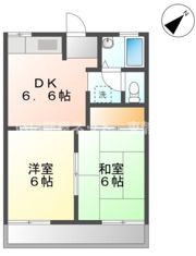 フォーブル御幸の間取り画像