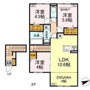 MOKURIE真鍋の間取り画像