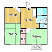 ハイマート茎崎の間取り画像
