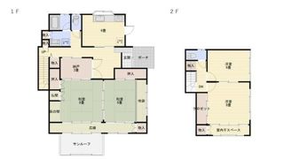 大利根町貸住宅の間取り画像