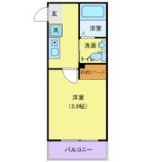 レジデンスウエスト淵野辺の間取り画像