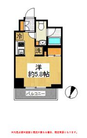 SHOKEN Residence 横浜伊勢佐木町の間取り画像
