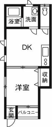 アンディーハウス宮子の間取り画像