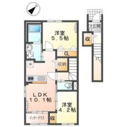 エトワール恵島の間取り画像