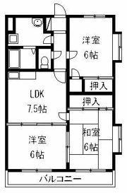 オークヒル関根の間取り画像