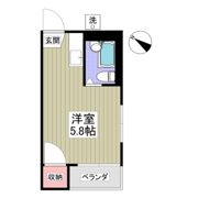 カーサブランカの間取り画像