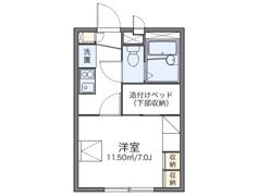 レオパレス独歩の間取り画像