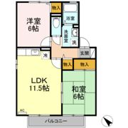 ルミエール小林の間取り画像