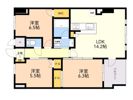S-RESIDENCE伊都Attirantの間取り画像