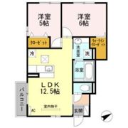 クローバーヒルズ Aの間取り画像