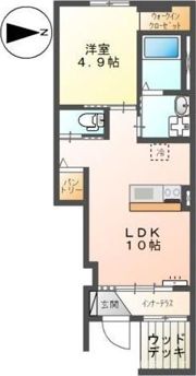 クリア Mの間取り画像