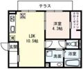 Ribera Square A棟 Aの間取り画像