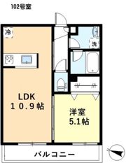 フェリースの間取り画像