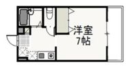 カーサ・アネーロ Bの間取り画像