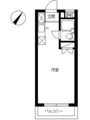 スカイコート向ケ丘遊園第2の間取り画像