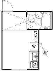 ドミシルAya壱番館の間取り画像