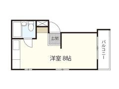 宇品マンションの間取り画像