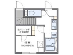 レオパレスエステルの間取り画像