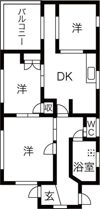 池端町貸家2階の間取り画像