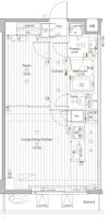 PREMIUM CUBE G 北新宿DEUXの間取り画像