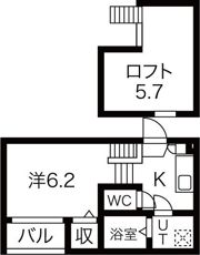 コスタブラン川名の間取り画像