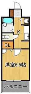 エクレール中井の間取り画像
