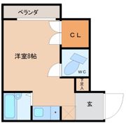 グランテール西福井の間取り画像
