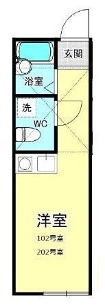 メゾン追浜の間取り画像