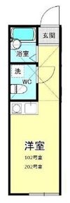 メゾン追浜の間取り画像
