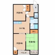 第2ハイツグロリヤの間取り画像