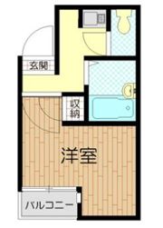 キャロル豊中の間取り画像
