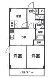 ブルームライフ市川の間取り画像