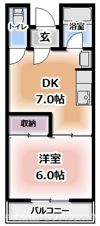 藤村ハイツⅡの間取り画像