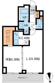 レジデンス白金コローレの間取り画像