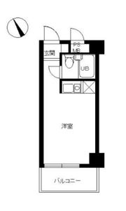 スカイコート相模原イイハシの間取り画像