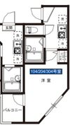 メルディア南千住6丁目Ⅷの間取り画像